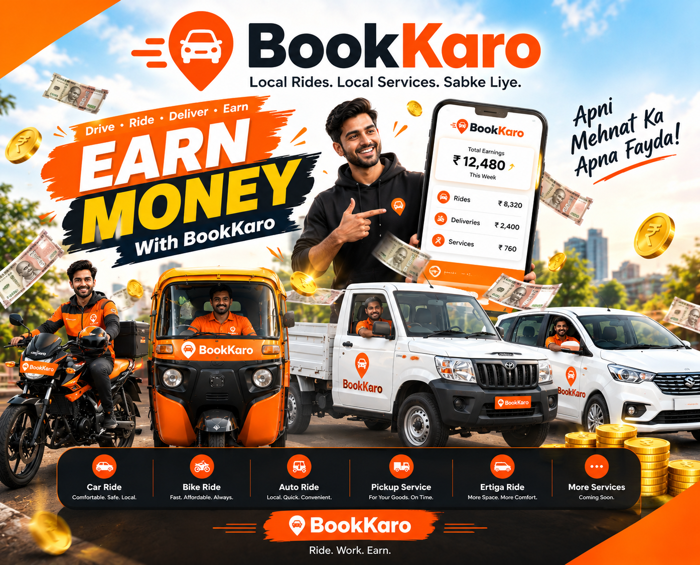 Earn with BookKaro